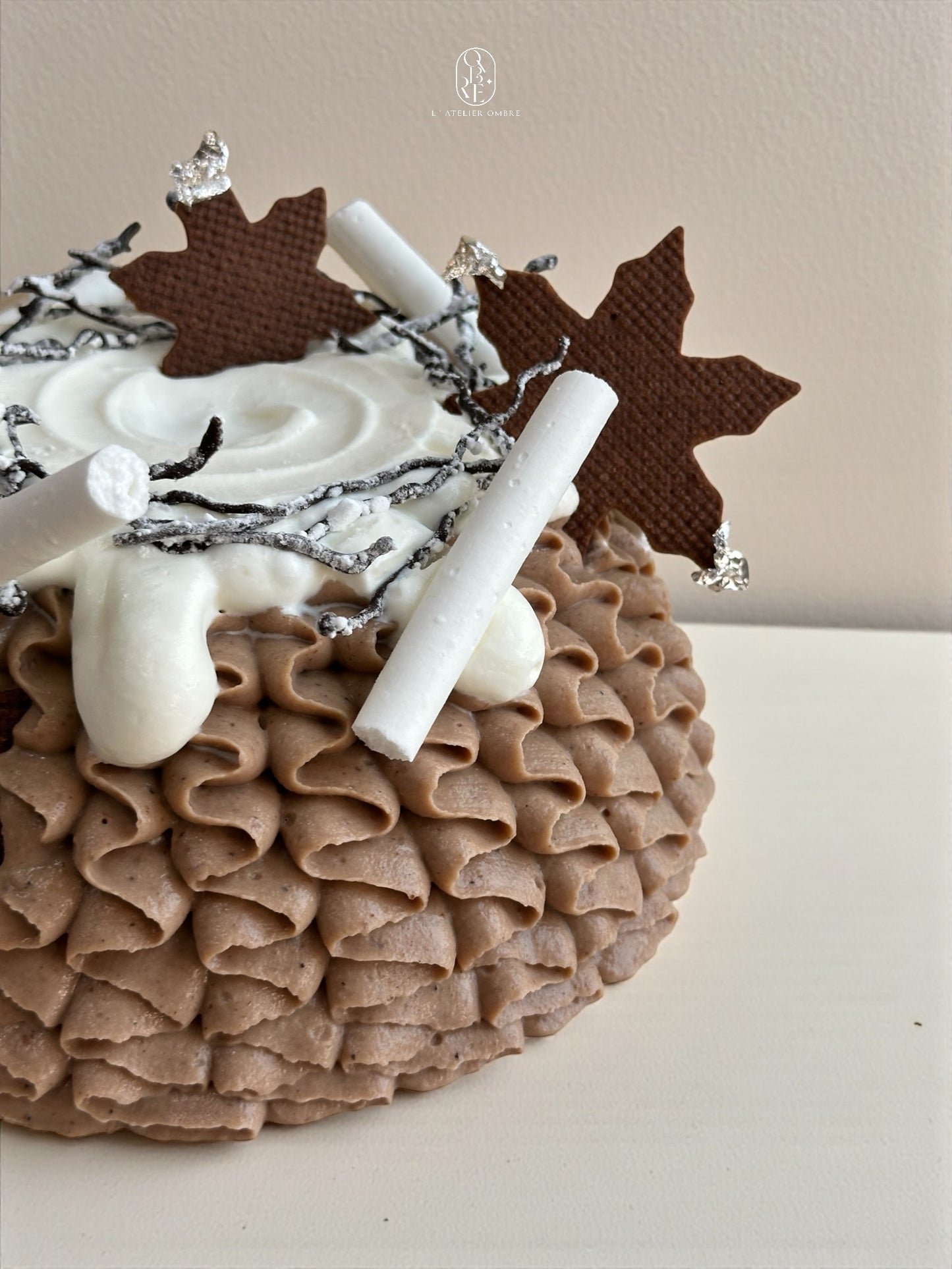 【CHRISTMAS】 TOFU HOJICHA CHESTNUT IGLOO