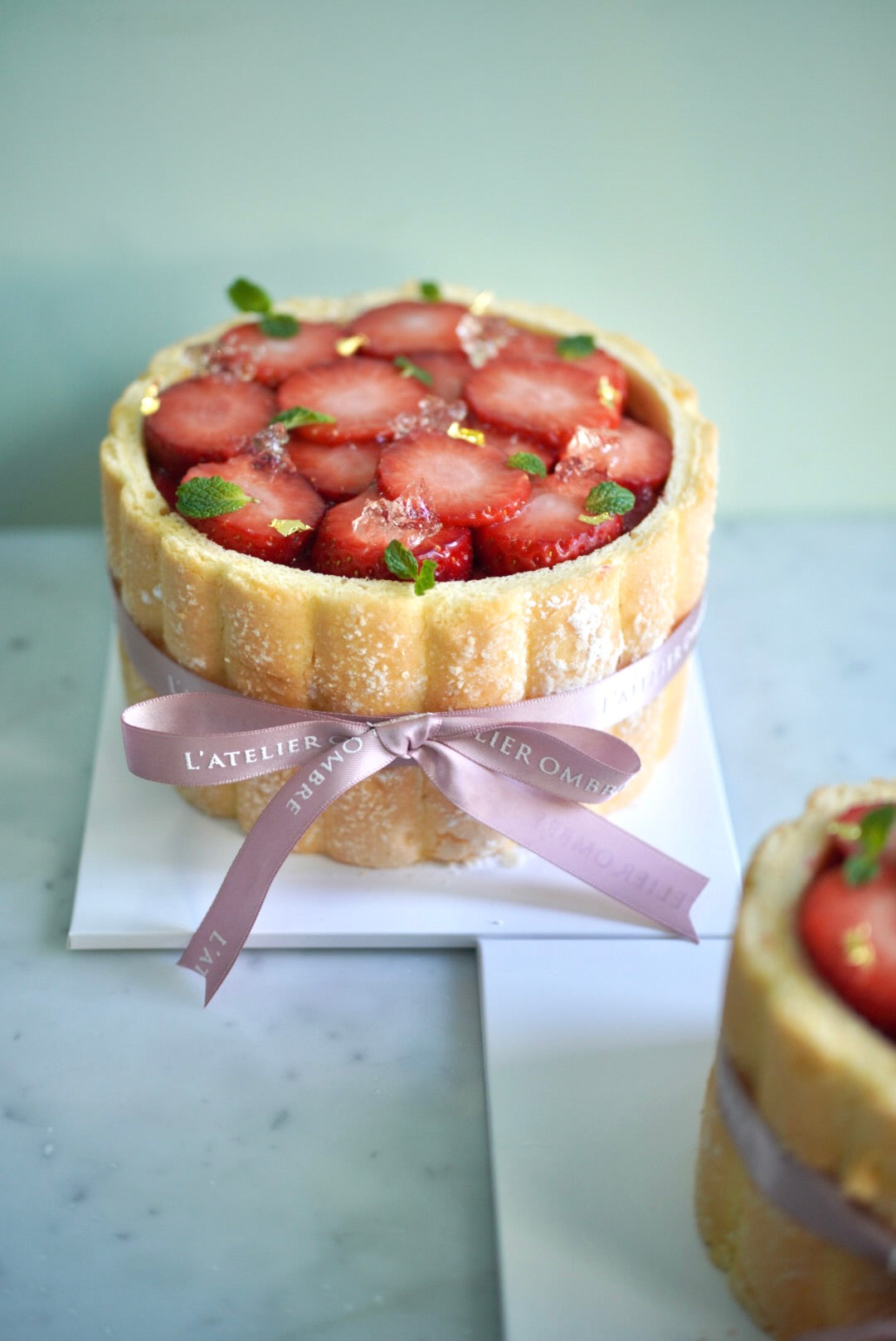 STRAWBERRY ORANGE BLOSSOM CHARLOTTE