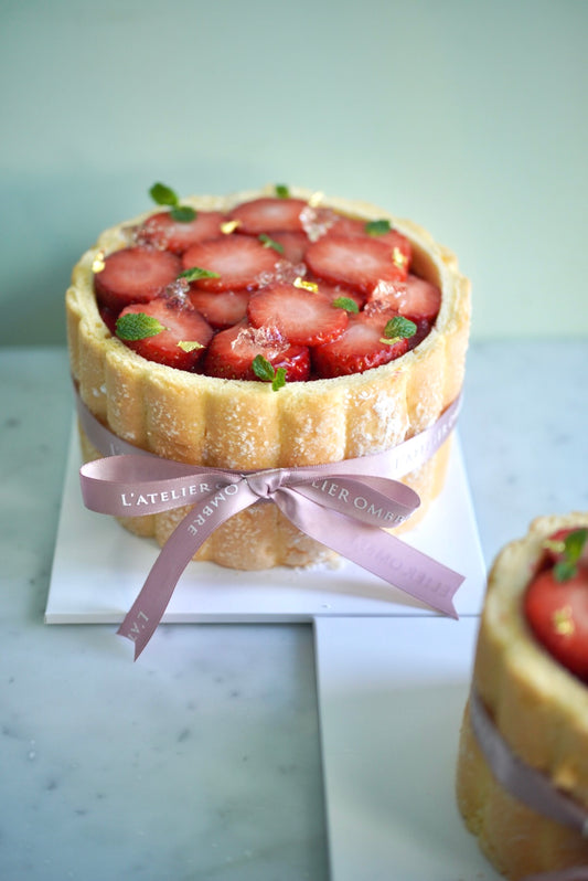 STRAWBERRY ORANGE BLOSSOM CHARLOTTE