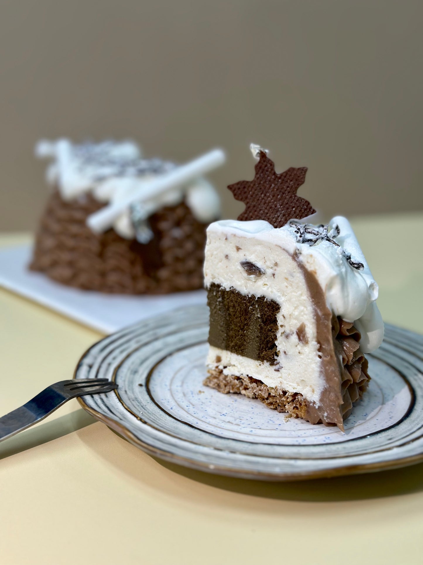 【CHRISTMAS】 TOFU HOJICHA CHESTNUT IGLOO